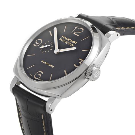 Panerai Radiomir 1940 3 Days Automatic Black Dial Men's Watch 